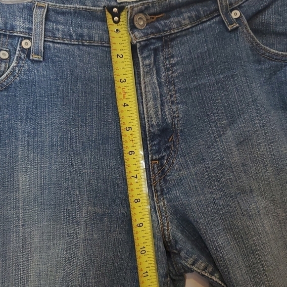 Levis 550 Relaxed Stretchy Bootcut Sz 12M - Picture 4 of 9